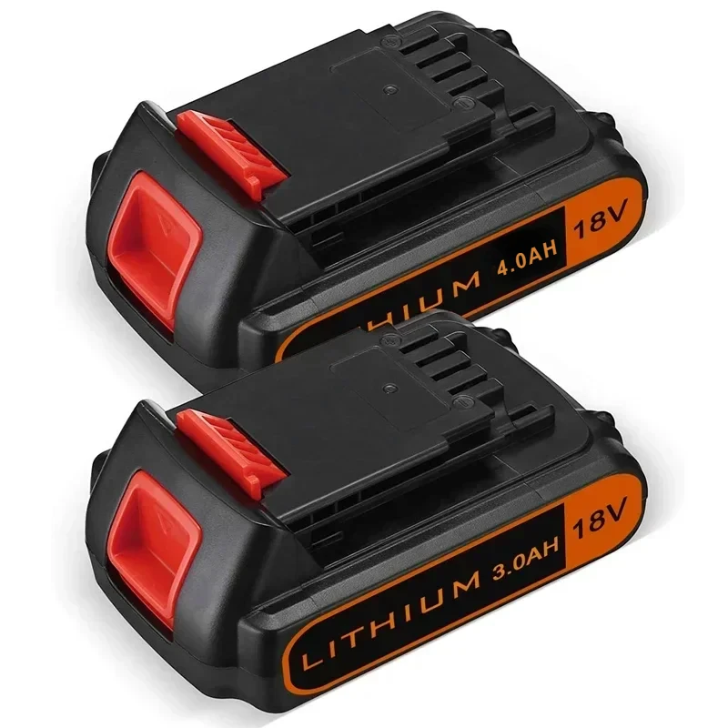 Black+Decker Tool 20V Max - Pengganti 18V 3,0ah BL2018 untuk hitam