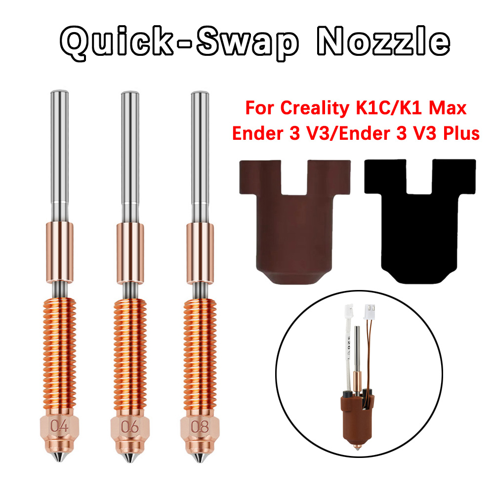 Nozel K1 Max Quick-Swap, Nozel - Creality Printer Ender 3 V3 ulasan dan harga