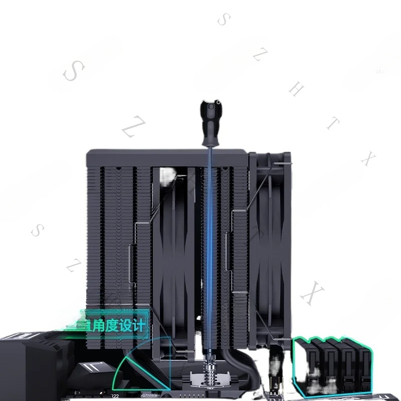 Radiator CPU MT880 Double Towe - Pipe Freeze Spray ulasan dan harga
