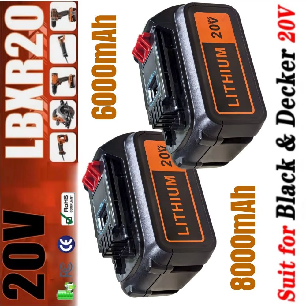 Baterai Pengganti Kapasitas Ti - Black+Decker Tool 20V Max ulasan dan harga