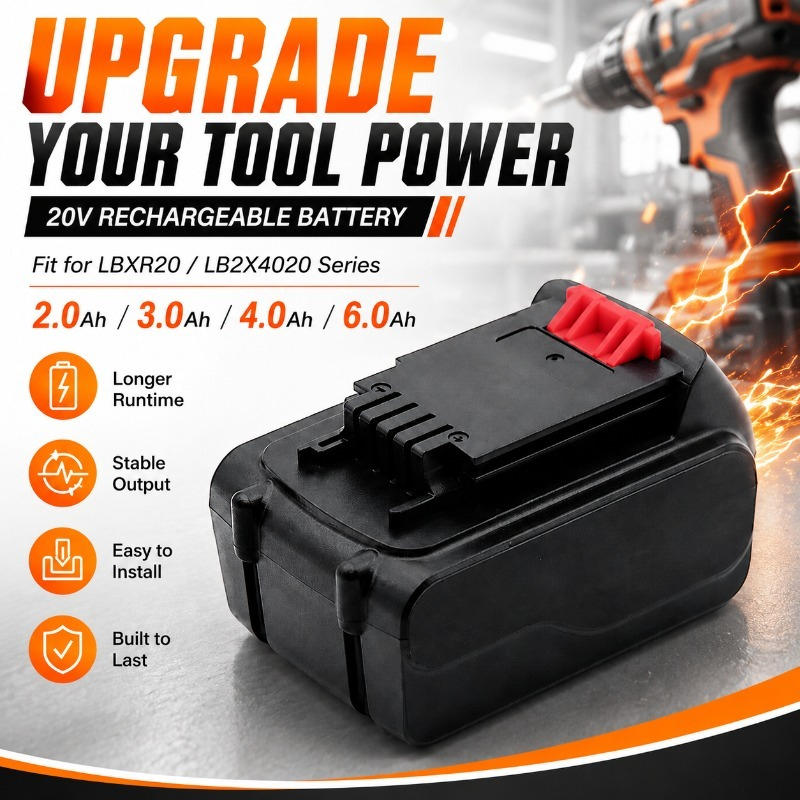 Baterai Pengganti Lithium-Ion  - Black+Decker Tool 20V Max ulasan dan harga