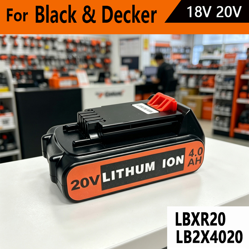 18V 3.0Ah 8.0Ah BL2018 Penggan - Black+Decker Tool 20V Max ulasan dan harga
