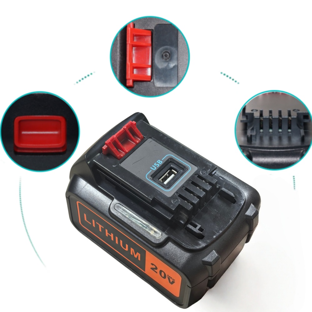Baterai Pengganti Kapasitas Ti - Black+Decker Tool 20V Max ulasan dan harga
