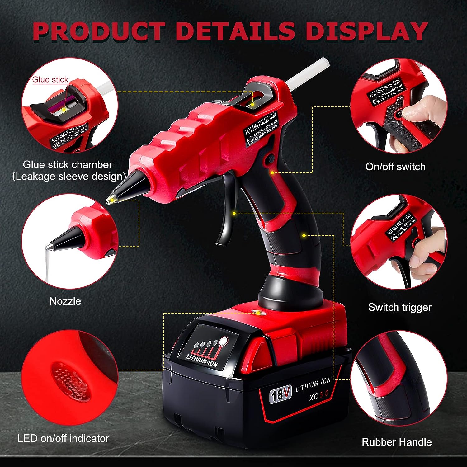 Pistol lem mencair panas tanpa - Black+Decker Tool 20V Max ulasan dan harga
